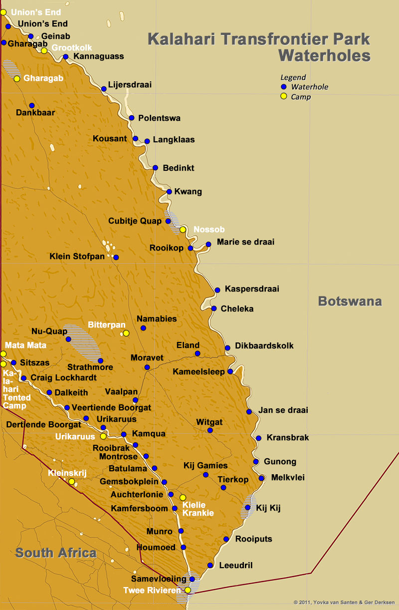 Kgalagadi TP map